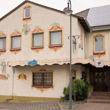 Traditionsgasthof Zum Luedertal Bimbach Bagian luar foto