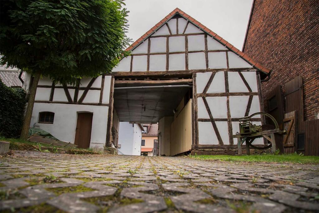 Traditionsgasthof Zum Luedertal Bimbach Bagian luar foto
