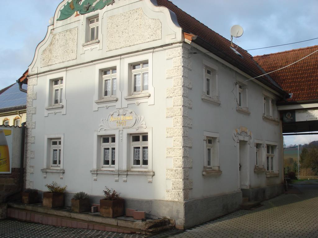 Traditionsgasthof Zum Luedertal Bimbach Bagian luar foto
